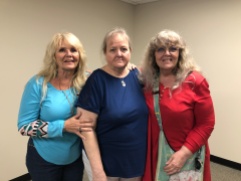 "Sparks Sisters" Ani, Georgia, and Marilyn - August 22, 2019