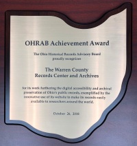 OHRAB Award - Received January 15, 2019